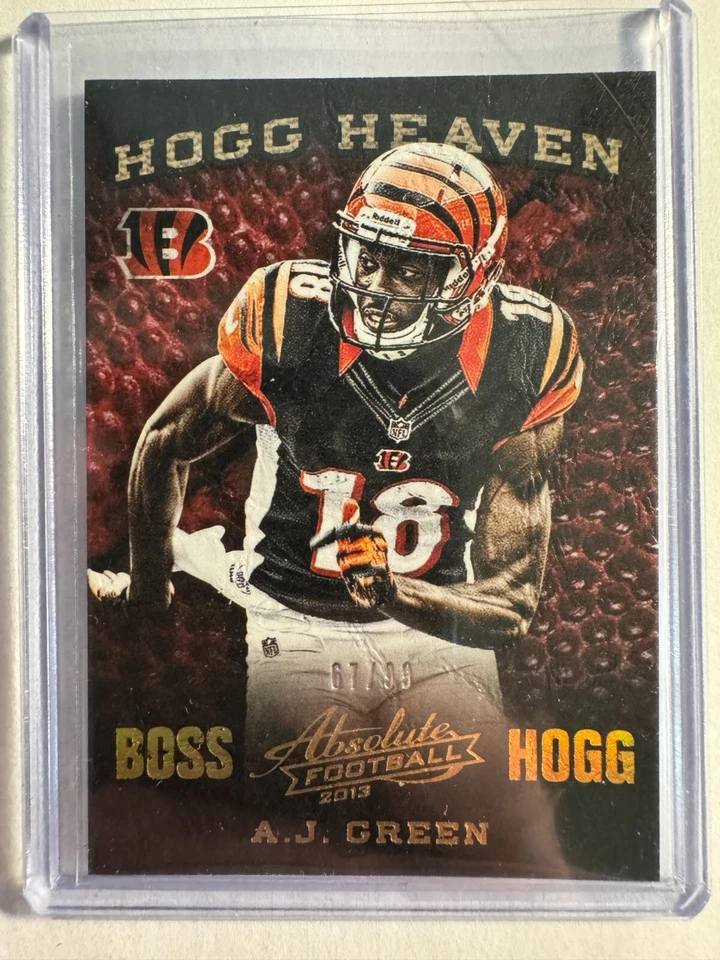 K211,953 - 2013 Absolute Hogg Heaven Boss Hogg #10 A.J. Green #/99 - Image 1 of 1