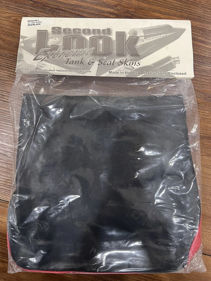 Seat skin 2001 CBR929RR rojo negro Foto 1 de 1