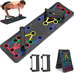Push Up Board Workout Equipment Pushup Stand Floor Chest Muscle Exercise - Picture 1 of 7