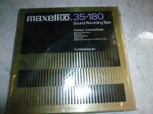 MAXELL UD 35-180 NASTRO REGISTRAZIONE AUDIO CON ELTON JOHN HAMMERSMITH ODEON 1982 IN POI - Foto 1 di 6