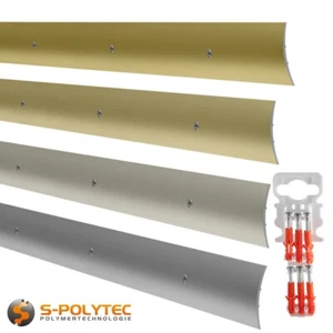 Übergangsprofil gelocht Leiste, Abdeckleiste, Bodenprofil, Treppenprofil 40mm - Bild 1 von 27