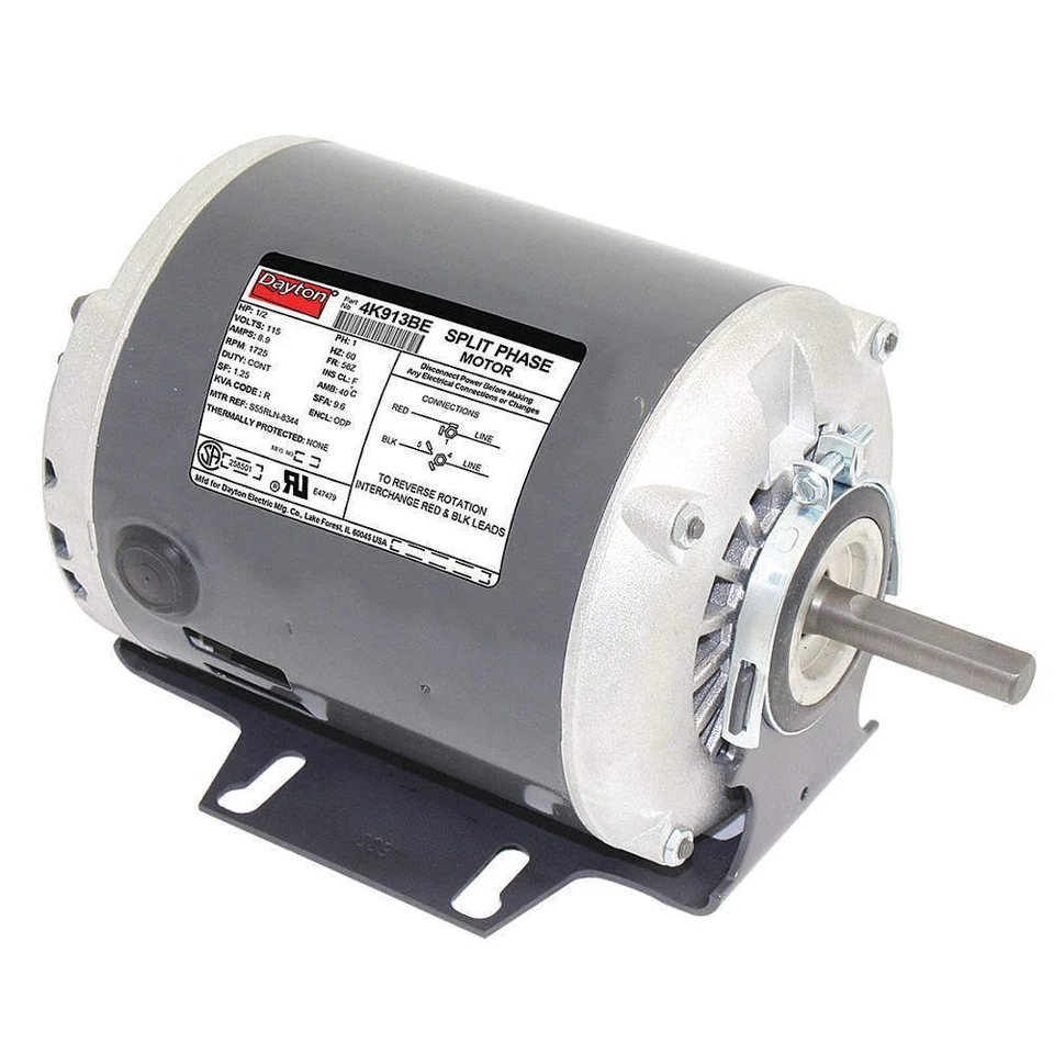 Dayton 1/2 HP 1,725 RPM General Purpose Motor - 4K913