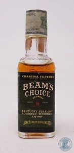 Miniature / Mignon Kentucky Bourbon Whiskey BEAM'S CHOICE - Imagen 1 de 2