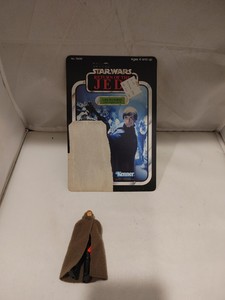 Star Wars Return of the Jedi Luke Skywalker Knight Outfit Figure With 65 card 
