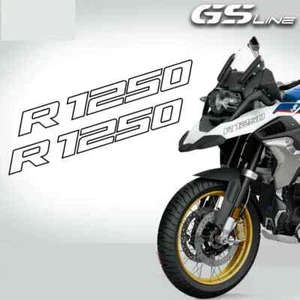 Reflektierende Motorrad Aufkleber für Bmw R 1250 GS Motorrad Adventure Series R - Picture 1 of 11