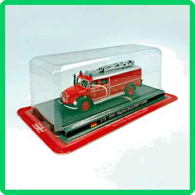 Modellino camion scala 1/72 die cast Pompieri Del Prado Magirus Deutz RKW7 S6500 - Immagine 1 di 3