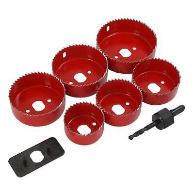 9pc Hole Saw Down Lights Hole Cutter Saw Set 50mm 60mm 65mm 72mm 75mm 86mm 0900 • 9.99£