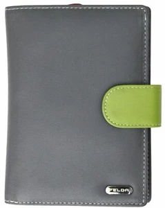 Felda RFID Genuine Leather Ladies Large Purse Wallet 23 Card Slot With Coin Sect - Picture 1 of 69