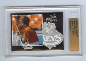 JEFF FIORENTINO 2005 Frederick Keys BECKETT SLABBED Uncirculated GLOSSY 1/1 
