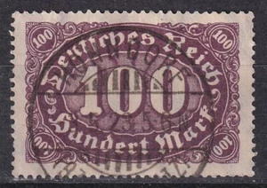 73797) HOHNDORF (BZ. CHEMNITZ) Sachsen Stempel 1923 auf Infla-Marke - Picture 1 of 1