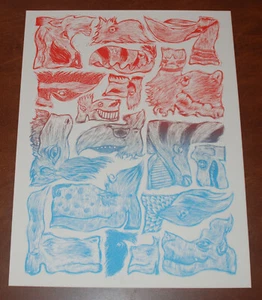 Dan Grzeca Hex Remover Field Art Print 2007 Silkscreen Poster Signed Black Keys - Picture 1 of 6