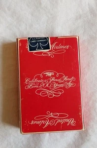 Vintage Sealed United Airlines USA 1976 Bicentennial PLAYING CARDS Proud Land - Bild 1 von 6