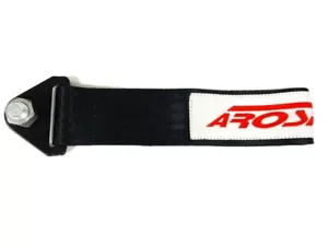 AROSPEED BLACK HIGH STRENGTH UNIVERSAL RACING SPORTS TOW STRAP HOOK BOLT & NUT - Picture 1 of 2