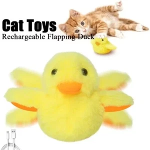 USB Charging Plush Cat Toys Vibration Sensor Kitten Game Toy for Pet - Picture 1 of 12