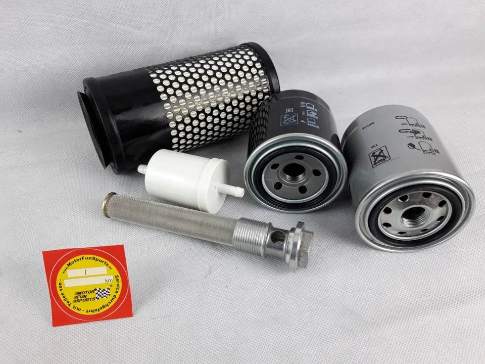 Filter Set (groß) passend für Kubota F 2880 Öl Luft Kraftstoff Hydraulik - Bild 1 von 1