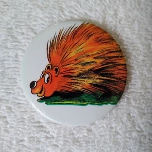 1,5" Becton Dickinson & Company Stachelschwein Werbung Abzeichen Pin Button - Bild 1 von 2