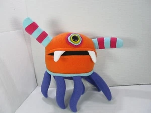MR. SOGS CREATURES: SEASAUGER Plüschtier Stofftier orange lila 10 Zoll Alien - Bild 1 von 5