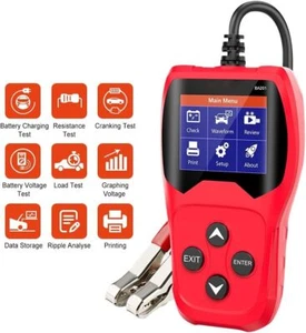 12V Automotive Car Battery Load Tester Volt Cranking Charging Test 100 ~ 2000CCA - Picture 1 of 10