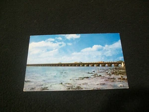 Vintage Postcard- Brigde on Overseas Highway- Florida - Picture 1 of 2