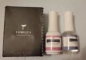 TOMICCA Touch Beauty Nail Prep Dehydrator and Nail Primer Set One Set in Box - Picture 1 of 15