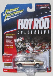 JOHNNY LIGHTNING 2017 MUSCLE CAR 1969 FORD MUSTANG MACH 1 #6 1/1.256 - Foto 1 di 3