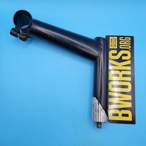 Vintage Chromoly Mtn Bike Stem 1 1/8" Quill 25.4mm Clamp 135mm Length g22 - Picture 1 of 7