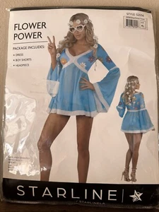 Flower Power Costume Halloween Fancy Dress - Picture 1 of 2