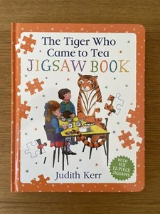 The Tiger Who Came to Tea Jigsaw Book by Judith Kerr - Picture 1 of 3