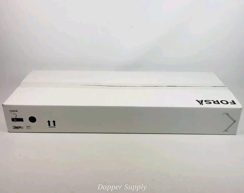 Ikea FORSÅ Floor Lamp Black 304.658.80