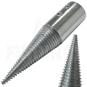 Tapered Spindle 1/2" RIGHT Hand Polisher Pigtail Tapered Nose Clean Buff Tool - Imagen 1 de 5