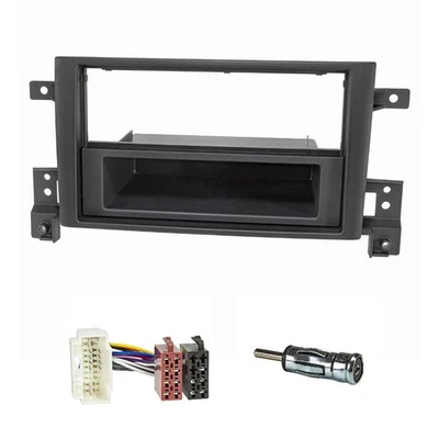 Kit cache radio adapté pour Suzuki Grand Vitara à partir de 2005 support de c... - Photo 1/4