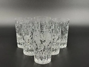 Set of (6) Rogaska Crystal GALLIA 5.375" Highball Tumbler Glasses - Picture 1 of 7