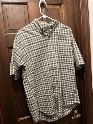 Croft And Barrow Wrinkle-Resistant Plaid Pattern Shirt Sz L - Image 1 of 2