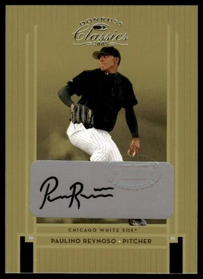 2005 Donruss Classics #204 Paulino Reynoso SN,RC,AU #/1200 Chicago White Sox NM+ - Image 1 of 2