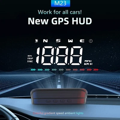 Advanced Projection Technology Car Head Up Display with Digital Speedometer - Image 1 of 4
