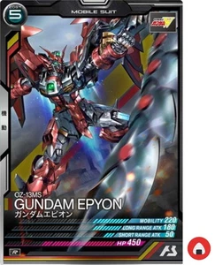 Gundam Arsenal Base card UTB02-012 R Gundam Epyon - Picture 1 of 2