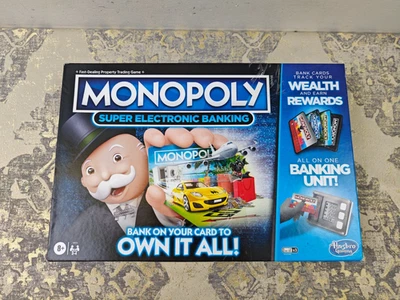 Monopoly Ultimate Rewards, Family Board Game, Cashless Electronic Banking, Class - Image 1 of 4