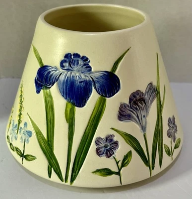 "YANKEE CANDLE IRIS CERÁMICA SOMBRA TOPPER ~ 6,75"" X 4,75""" Foto 1 de 4