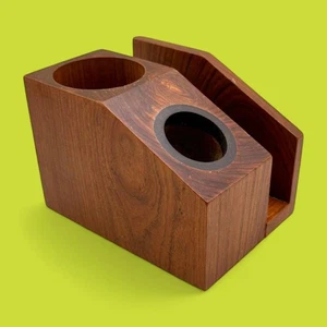Magnetic Wooden Desk Organizer – MCM Mid-Century Modern Artecha Hardwood - Picture 1 of 9