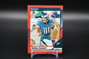 2024 Donruss Football Dallas Geodert #12 Red Press Proof Philadelphia Eagles - Bild 1 von 2