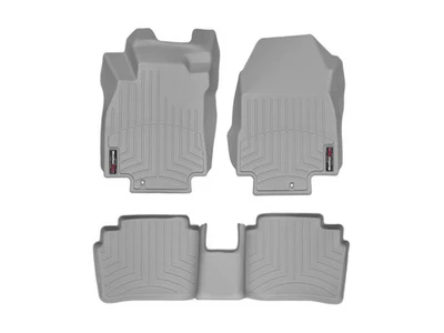 Forro de piso WeatherTech para Nissan Versa 2007-2011 - 1ª y 2ª fila, gris Foto 1 de 4