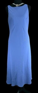 Vintage Jones NY periwinkle blau Perlen Abendkleid Gr. 10 - Bild 1 von 8