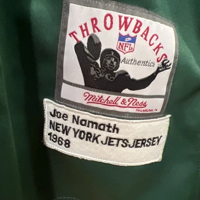 Camiseta deportiva retro Mitchell & Ness 1968 Joe Namath New York Jets Foto 1 de 4