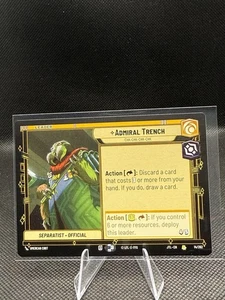 Admiral Trench - Star Wars Unlimited: Jump to Lightspeed Regular Rare 14 - Picture 1 of 1