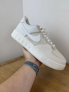 Nike Air Force 1 Low Unity bianche/vela nuove con scatola prezzo consigliato £ 120 Regno Unito 11,5 US 12,5 EU 47 - Foto 1 di 12