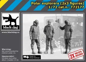 Black Dog 1/72 Polar Explorers (2x 3 figures) - Bild 1 von 1