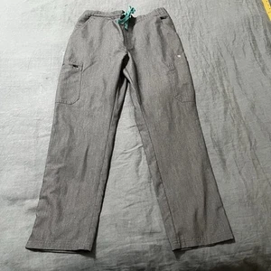 Womens Figs TW2000P Yola Skinny Scrub Pants Graphite Gray Medium Petite - Picture 1 of 14