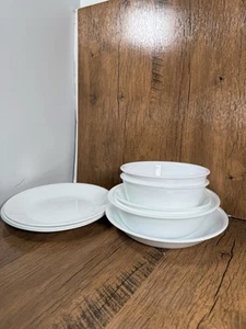 Mixed Lot Of Corelle Corning Winter Frost White Soup Pasta Custard Berry Bowls - Picture 1 of 11