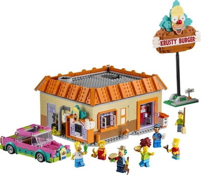Unbuilt Lego Creator : Krusty Burger（10352）With 1635 Pcs. Generic Brick - Image 1 of 3