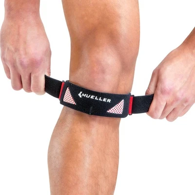 Mueller Sports Medicine Advanced Patella Strap - Black/Red - Image 1 of 3